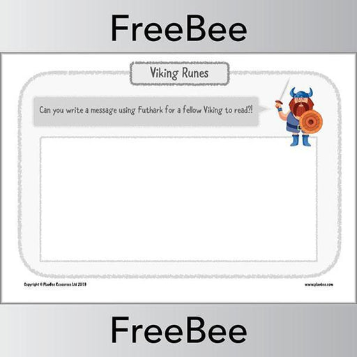 PlanBee Viking Runes KS2 | FREE Downloadable PDF for Children