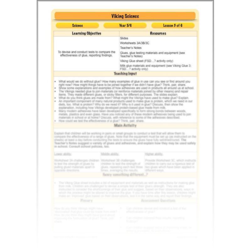 SALE Viking Science - Working Scientifically: Year 5 & Year 6 Science