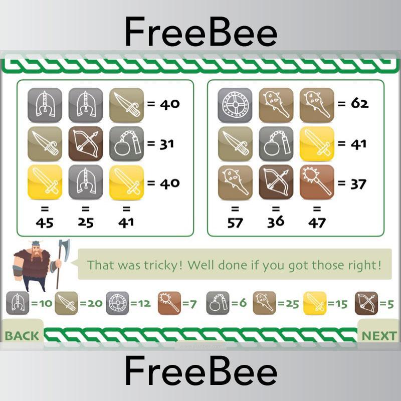 Free Viking Riddles and Maths Brain Teasers by PlanBee