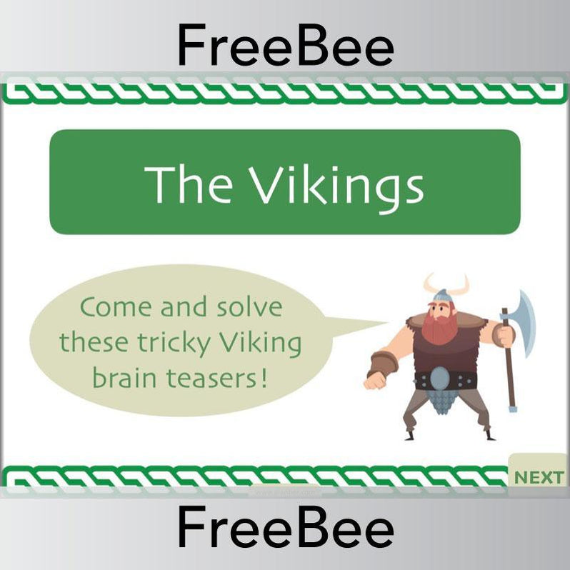 Free Viking Riddles And Brain Teasers For Ks2 By Planbee