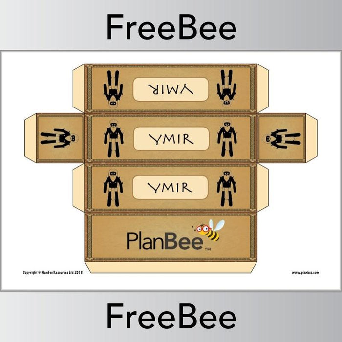 PlanBee FREE Ymir Viking Gods and Goddesses KS2 Group Name Labels