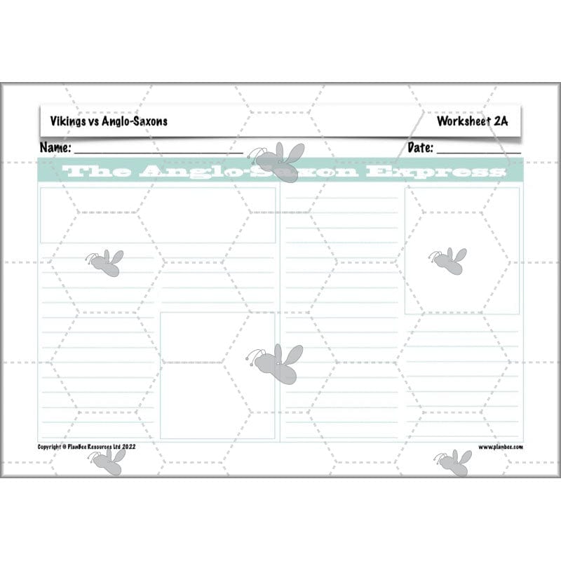 PlanBee Vikings and Anglo Saxons KS2 Planning Pack by PlanBee