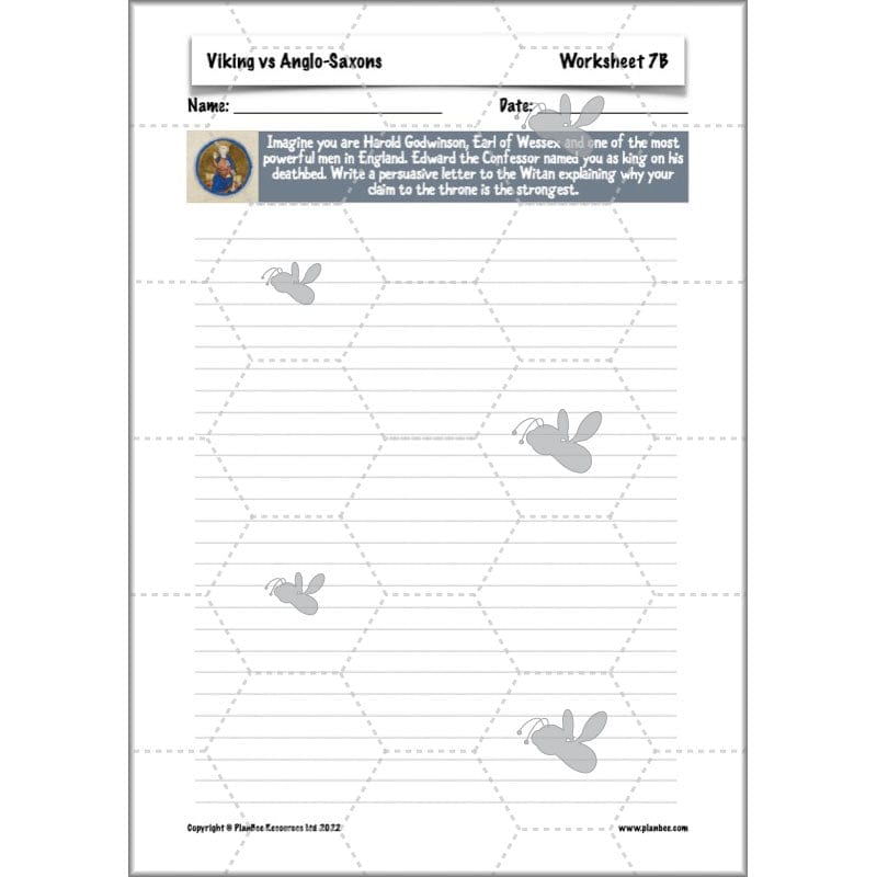 PlanBee Vikings and Anglo Saxons KS2 Planning Pack by PlanBee