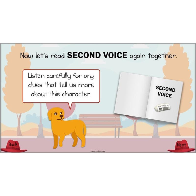 Voices in the Park Activities | Year 5 English lessons | PlanBee