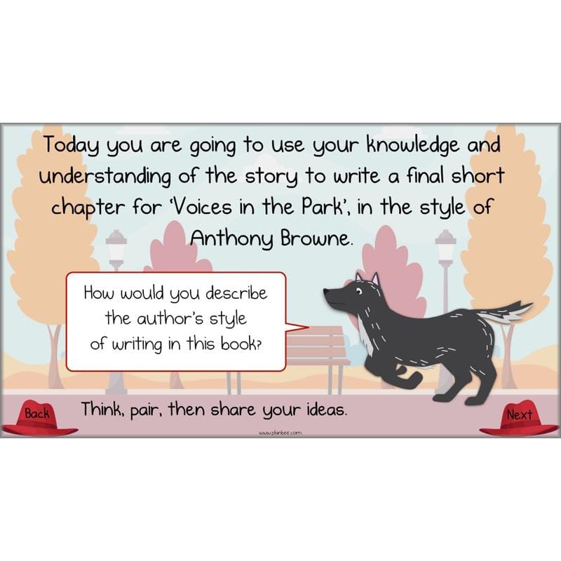 PlanBee Voices in the Park Activities | Year 5 English lessons | PlanBee