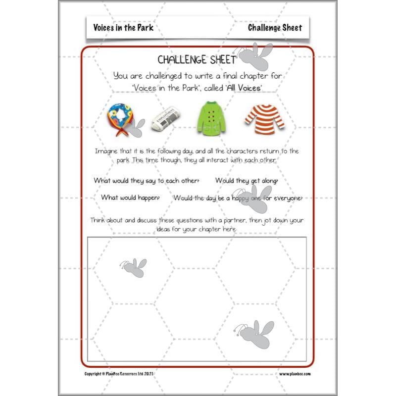 PlanBee Voices in the Park Activities | Year 5 English lessons | PlanBee