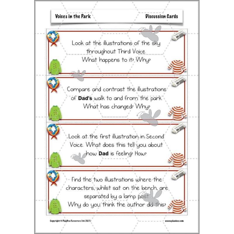 PlanBee Voices in the Park Activities | Year 5 English lessons | PlanBee