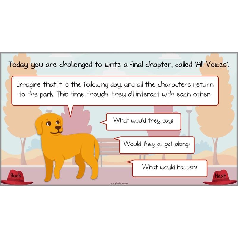 PlanBee Voices in the Park Activities | Year 5 English lessons | PlanBee