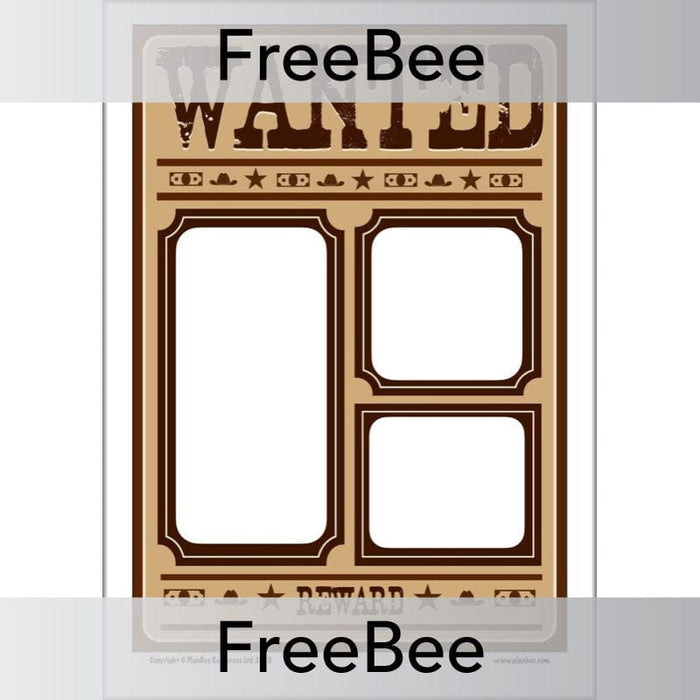FREE Wanted Poster Templates for KS2 and KS1 | PlanBee