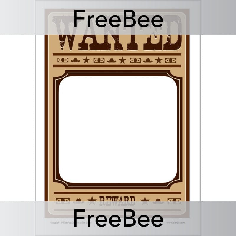 FREE Wanted Poster Templates for KS2 and KS1 | PlanBee