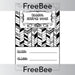 PlanBee Andy Warhol Sketch Book Cover | PlanBee FreeBees