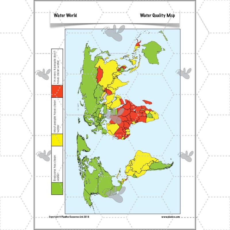 PlanBee Water World: Year 5 & Year 6 Geography scheme of work
