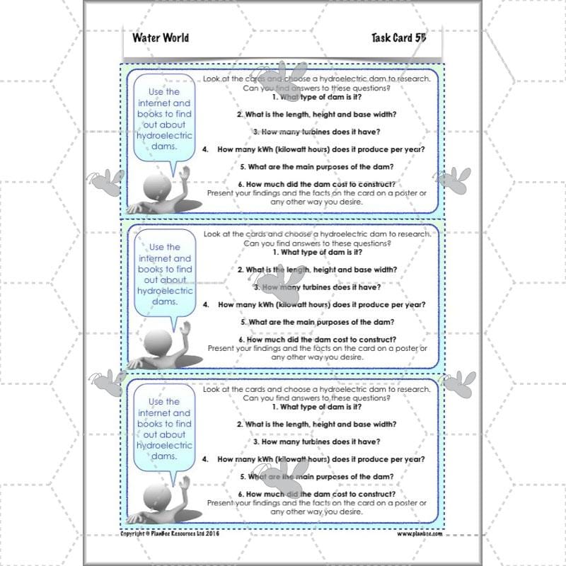 PlanBee Water World: Year 5 & Year 6 Geography scheme of work