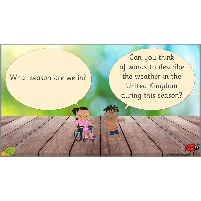 PlanBee Weather Patterns: KS1 lessons, activities and worksheets