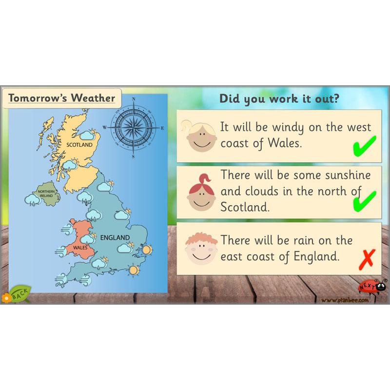 PlanBee Weather Patterns: KS1 lessons, activities and worksheets