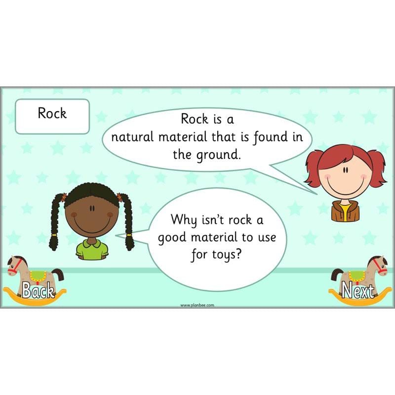 PlanBee Materials and their Properties KS1 Year 1 Science