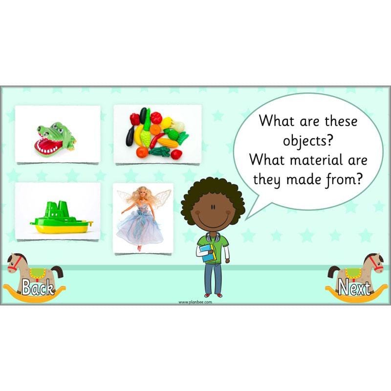 PlanBee Materials and their Properties KS1 Year 1 Science