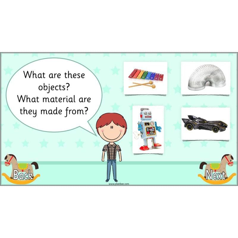 PlanBee Materials and their Properties KS1 Year 1 Science
