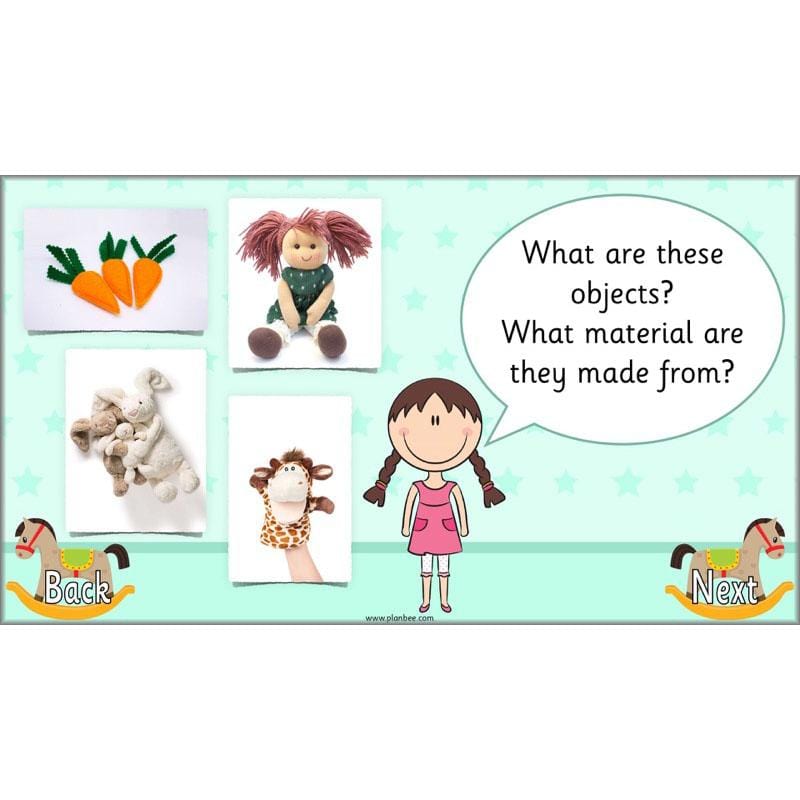 PlanBee Materials and their Properties KS1 Year 1 Science
