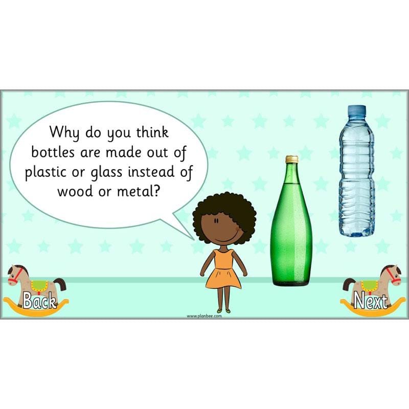 PlanBee Materials and their Properties KS1 Year 1 Science