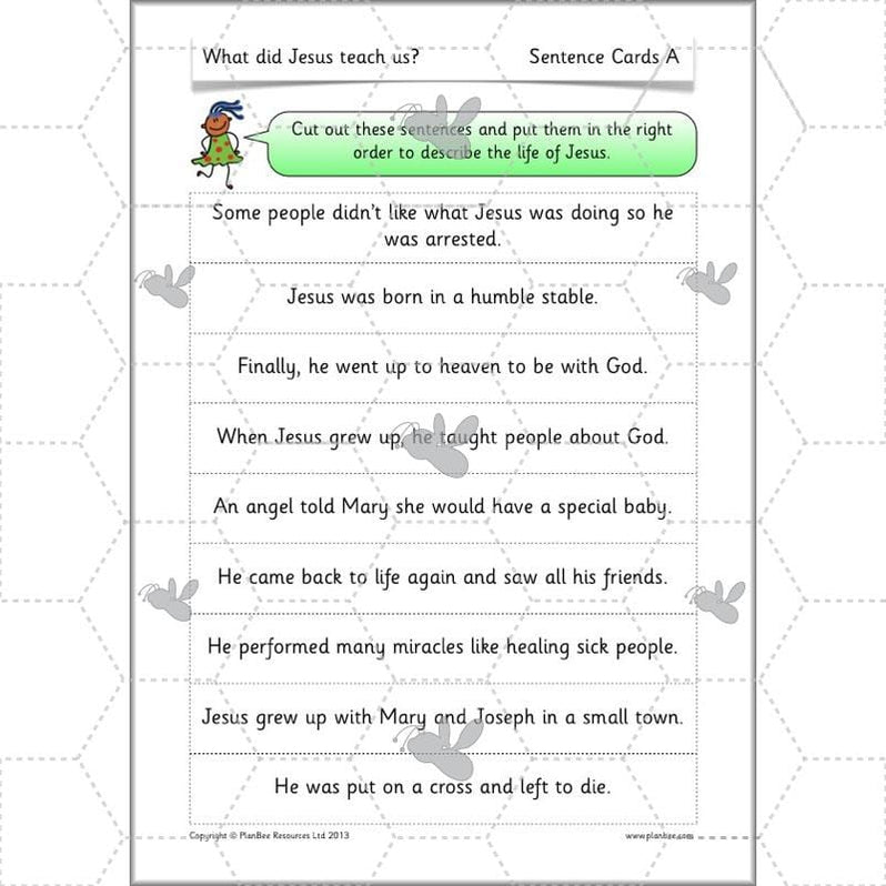 Teaching Lesson Jesus What did Jesus teach us? KS1 Christianity Lessons by PlanBee
