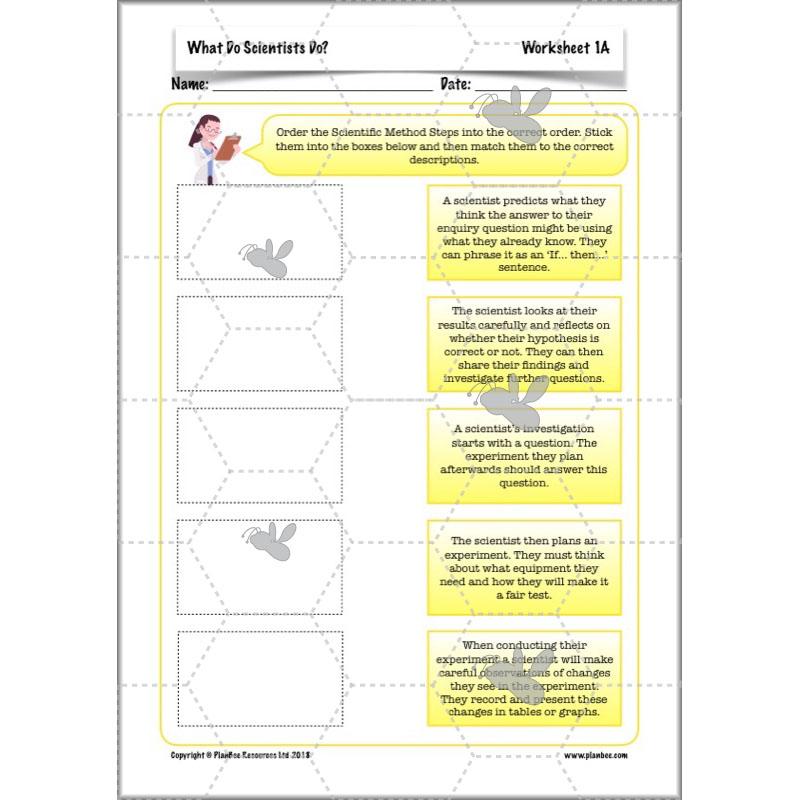 Scientific Enquiry KS2 Lessons - What Do Scientists Do?