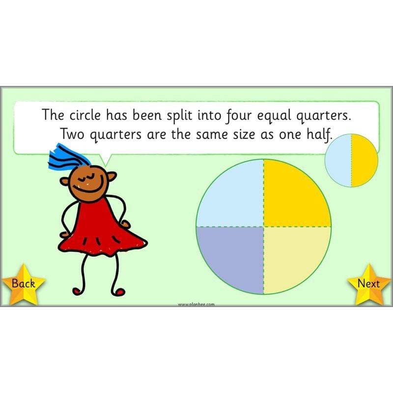 PlanBee What is a half? - KS1 Year 1 lesson pack