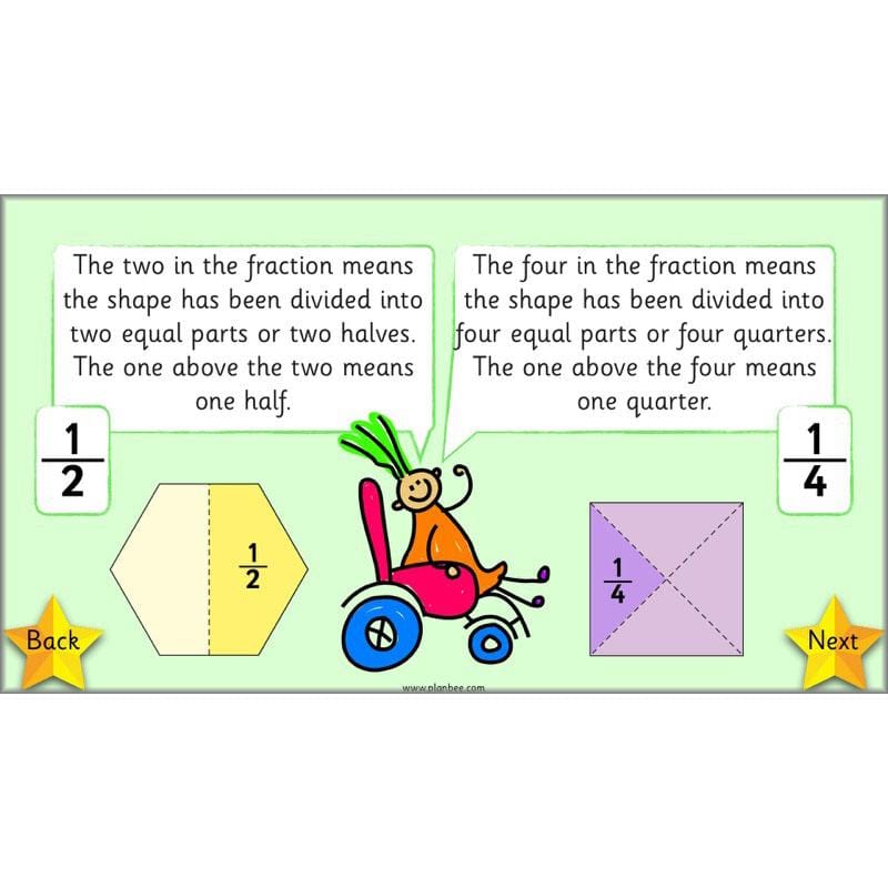 PlanBee What is a half? - KS1 Year 1 lesson pack