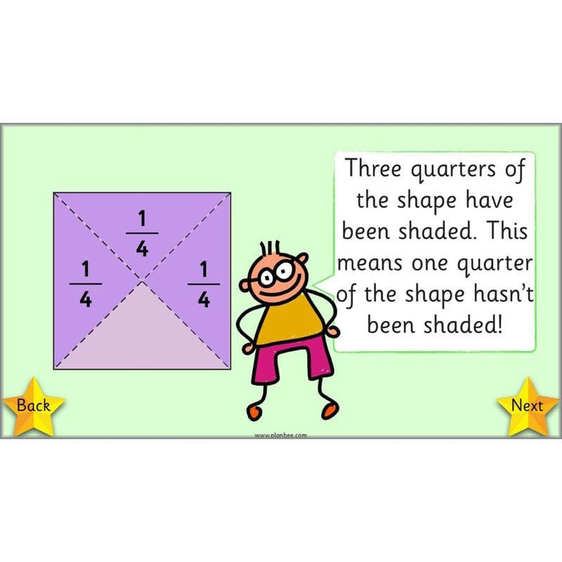 What is a half? Fractions for Year 1 by PlanBee