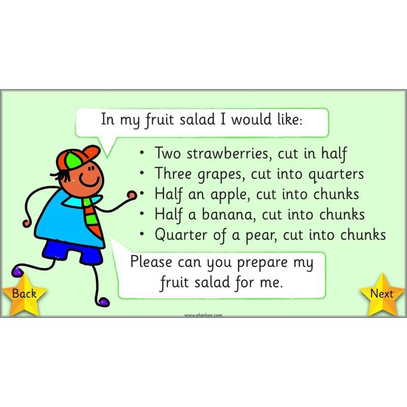 PlanBee What is a half? - KS1 Year 1 lesson pack