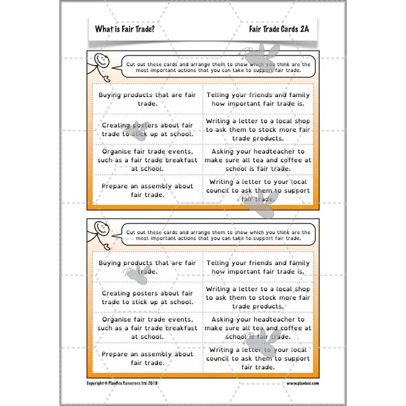 PlanBee What is Fair Trade KS2 ESR Lessons by PlanBee