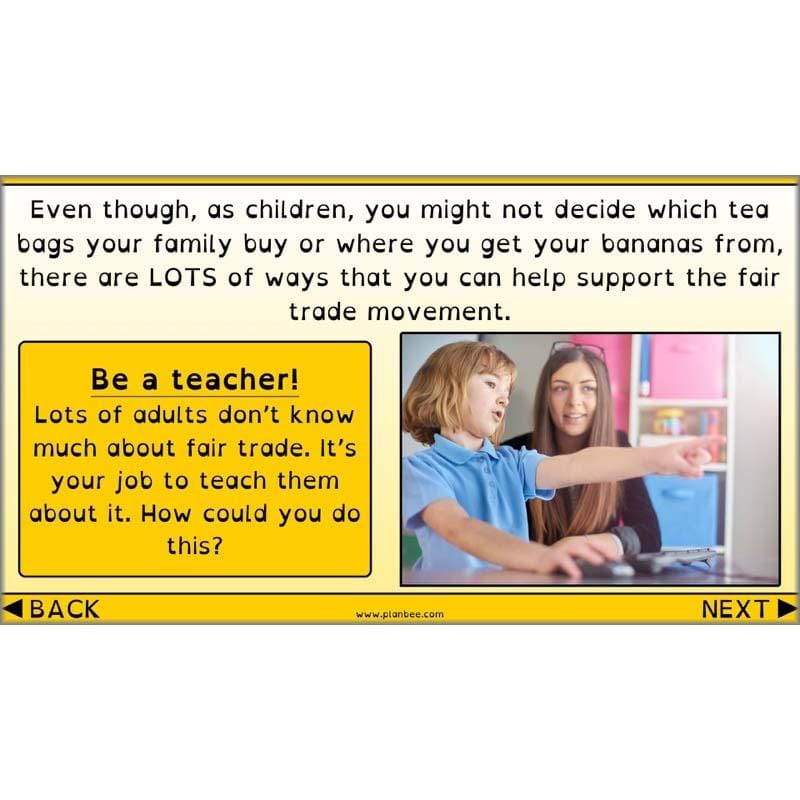 PlanBee What is Fair Trade KS2 ESR Lessons by PlanBee
