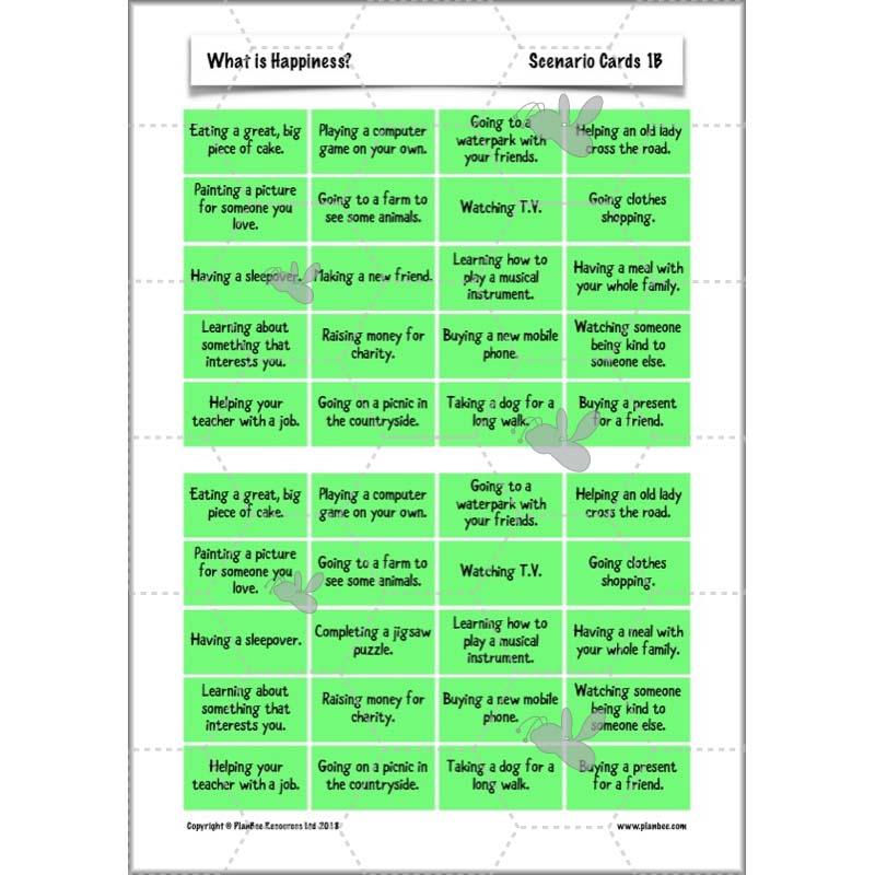 PlanBee What is Happiness? KS2 ESR Lessons by PlanBee