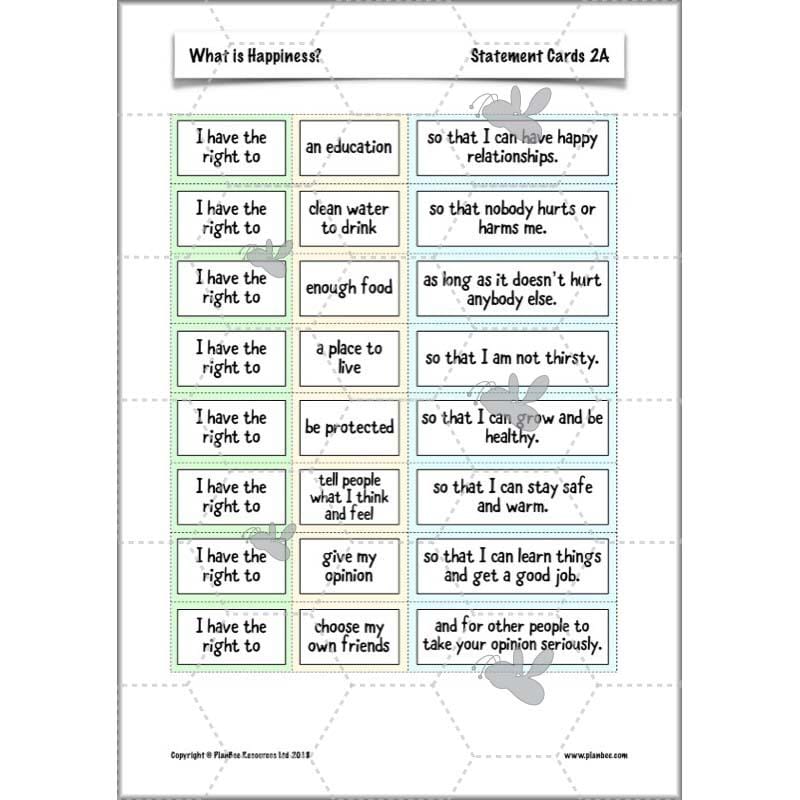 PlanBee What is Happiness? KS2 ESR Lessons by PlanBee