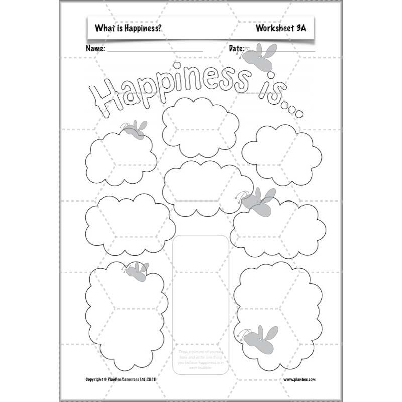 PlanBee What is Happiness? KS2 ESR Lessons by PlanBee