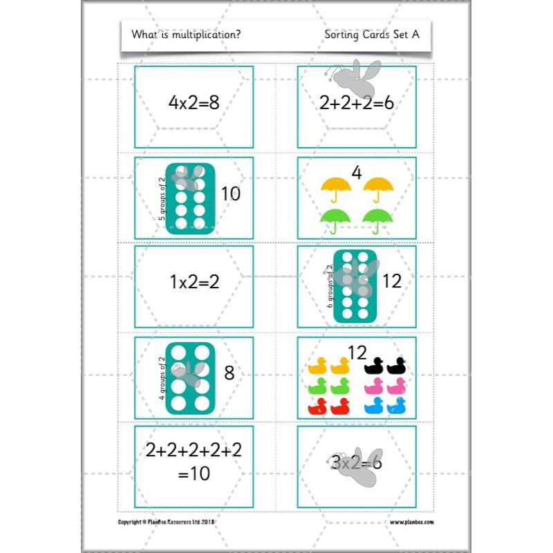 PlanBee What is Multiplication? Year 2 Maths Lessons from PlanBee