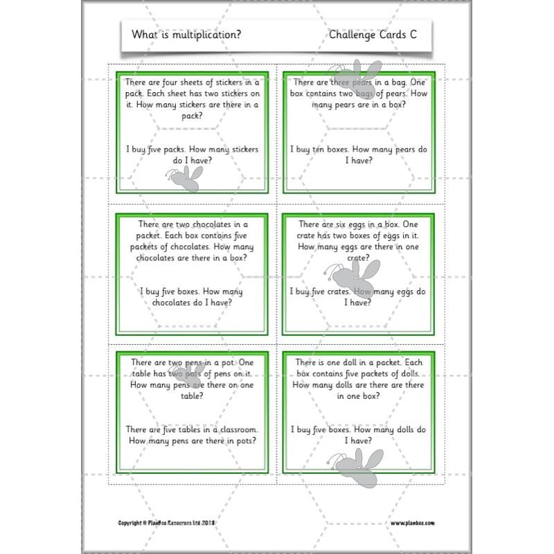 PlanBee What is Multiplication? Year 2 Maths Lessons from PlanBee