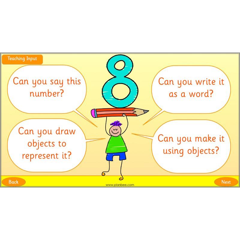 PlanBee What's My Number? Complete Year 2 Maths Lessons and Resources