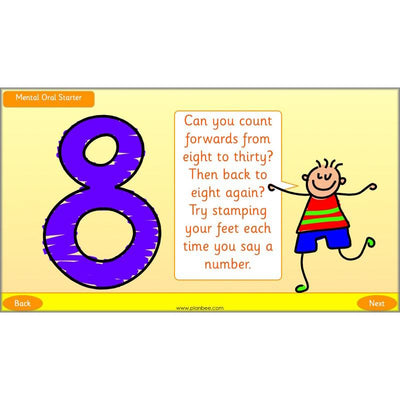 PlanBee What's My Number? Complete Year 2 Maths Lessons and Resources