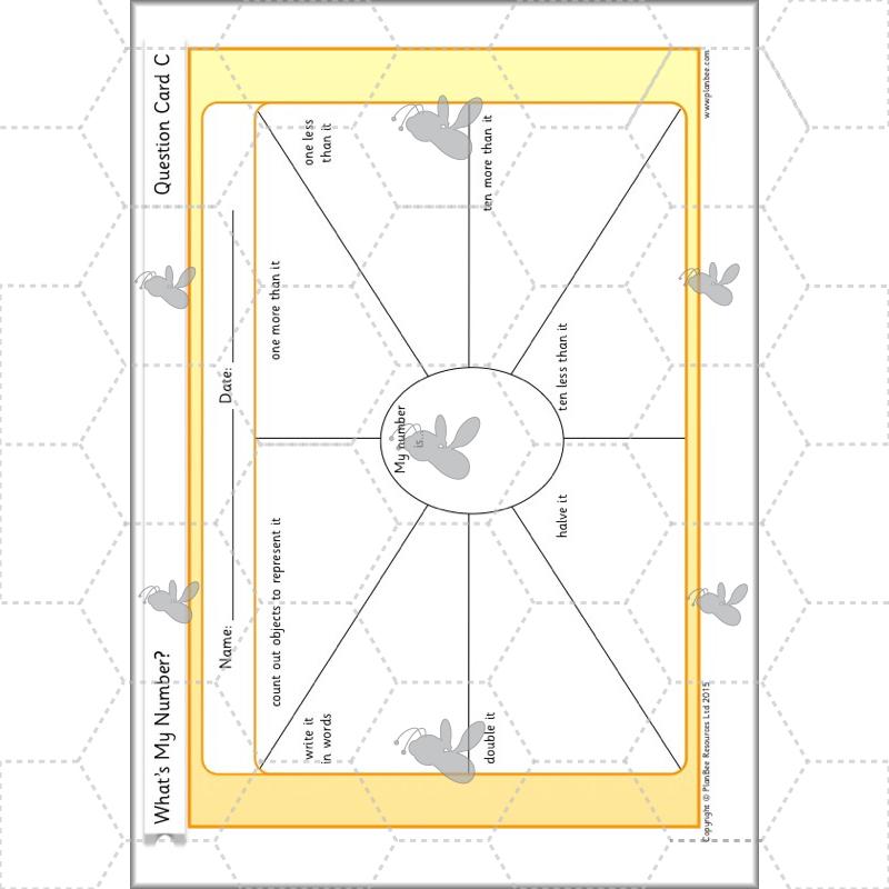 PlanBee What's My Number? Complete Year 2 Maths Lessons and Resources