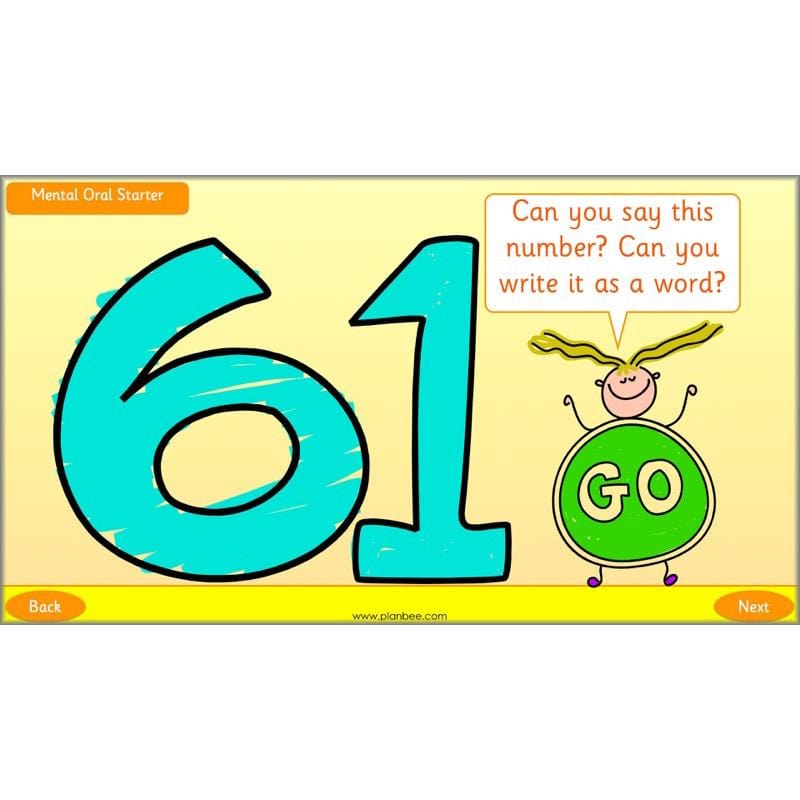PlanBee What's My Number? Complete Year 2 Maths Lessons and Resources