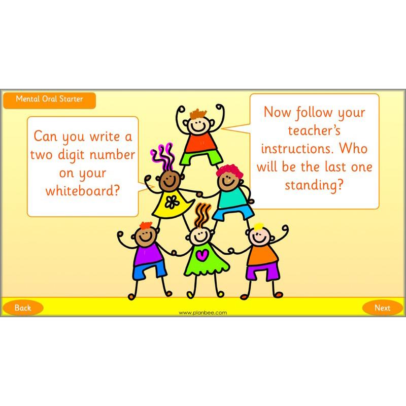 PlanBee What's My Number? Complete Year 2 Maths Lessons and Resources