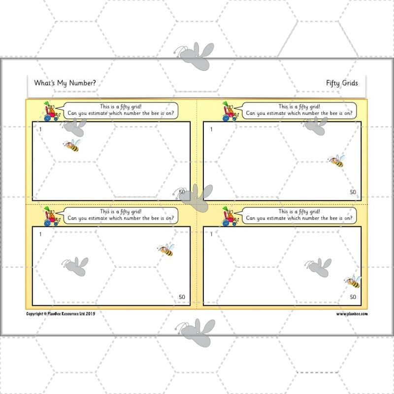 PlanBee What's My Number? Complete Year 2 Maths Lessons and Resources