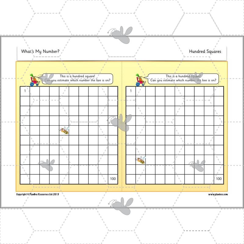 PlanBee What's My Number? Complete Year 2 Maths Lessons and Resources