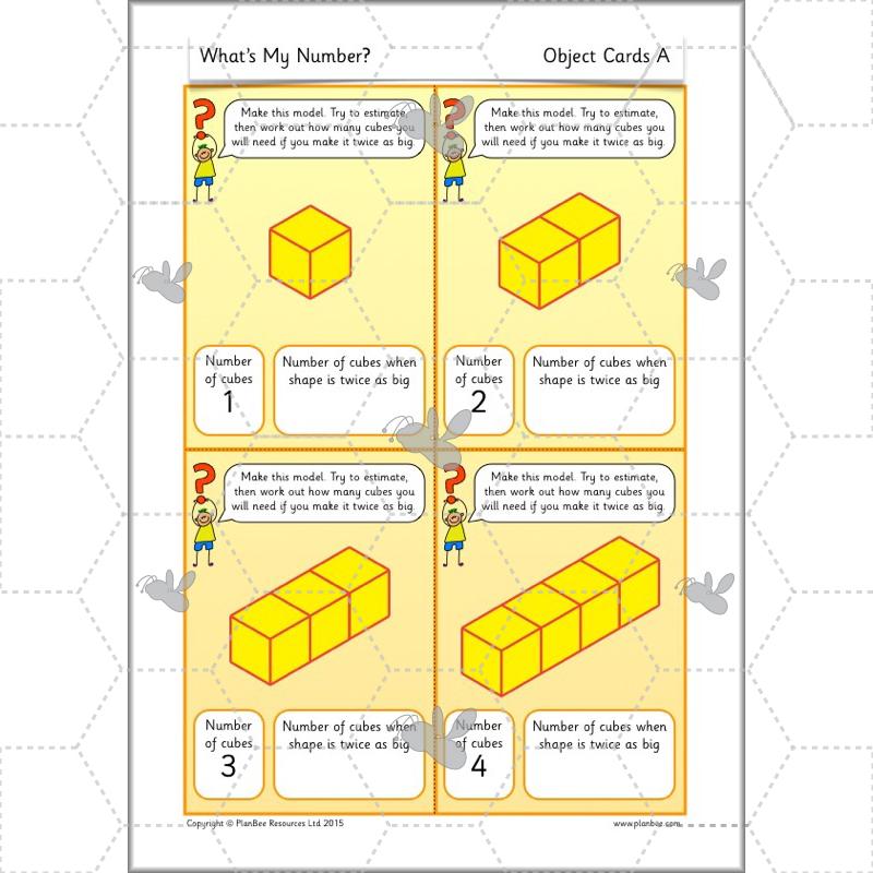 PlanBee What's My Number? Complete Year 2 Maths Lessons and Resources