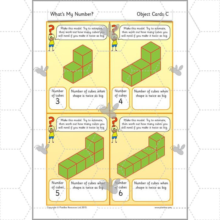 PlanBee What's My Number? Complete Year 2 Maths Lessons and Resources
