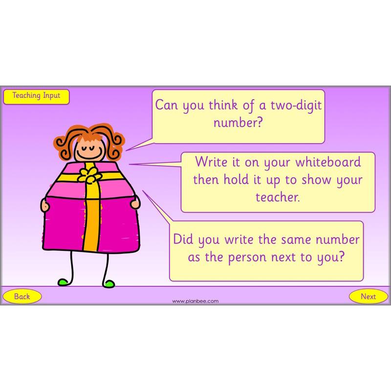 PlanBee What is Place Value? Year 2 Maths lesson plans and resources