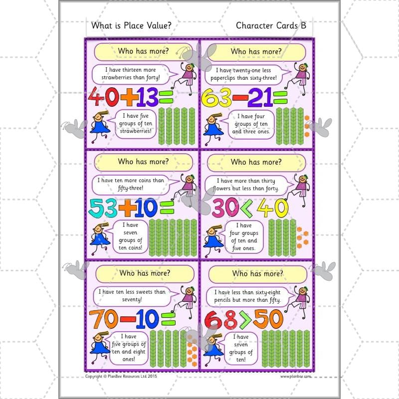 PlanBee What is Place Value? Year 2 Maths lesson plans and resources