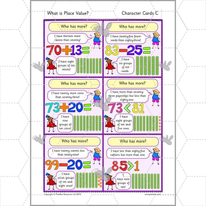 PlanBee What is Place Value? Year 2 Maths lesson plans and resources