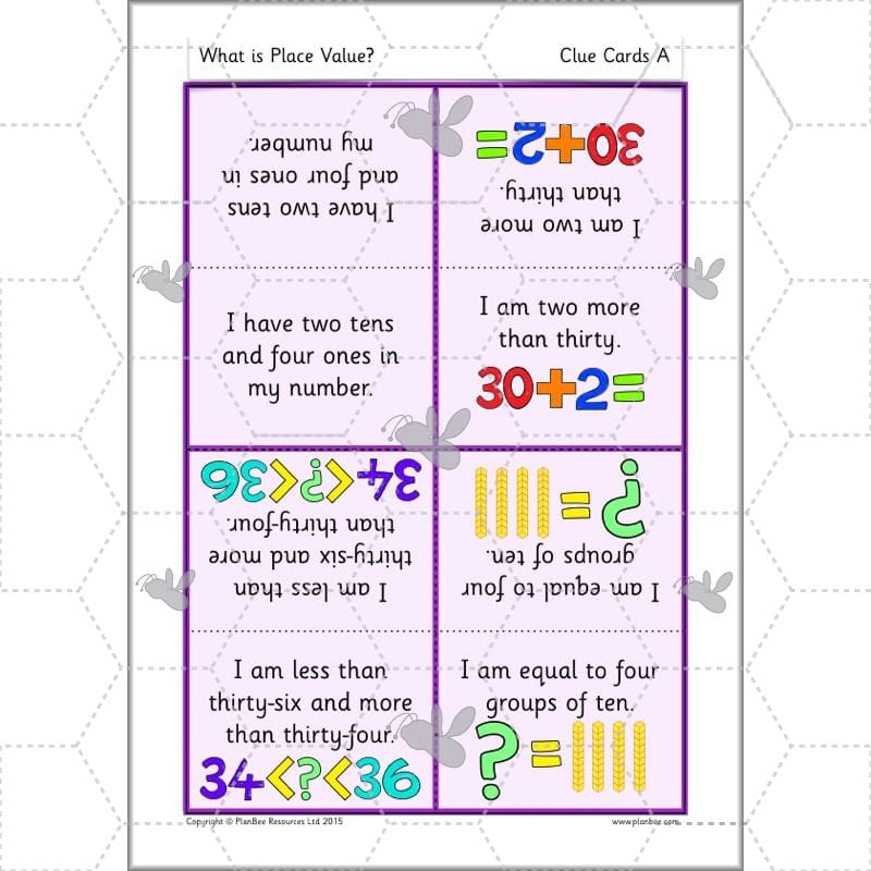 PlanBee What is Place Value? Year 2 Maths lesson plans and resources